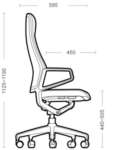 Arico Ergonomic Executive Chair | Workspace Office Furniture Saudi Arabia