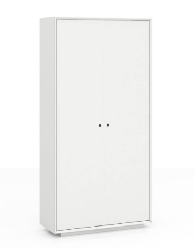 EDGE Series Chamfered Full Height White Cabinet