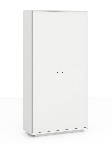 EDGE Series Chamfered Full Height White Cabinet