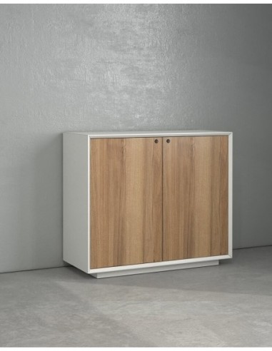 EDGE Series Chamfered Low Height 2 Door Cabinet