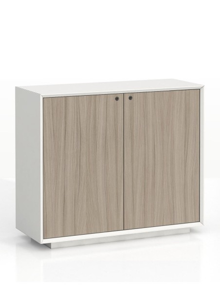 EDGE Series Chamfered Low Height 2 Door Cabinet
