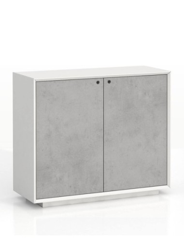 EDGE Series Chamfered Low Height 2 Door Cabinet